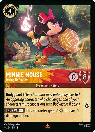 Minnie Mouse - Daring Defender (6/204) [Reign of Jafar] | Game Master's Emporium (The New GME)