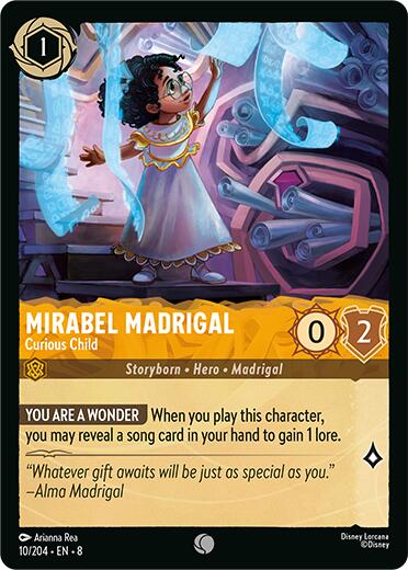 Mirabel Madrigal - Curious Child (10/204) [Reign of Jafar] | Game Master's Emporium (The New GME)