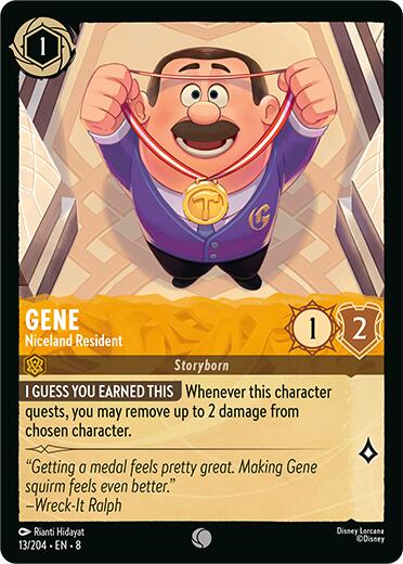 Gene - Niceland Resident (13/204) [Reign of Jafar] | Game Master's Emporium (The New GME)