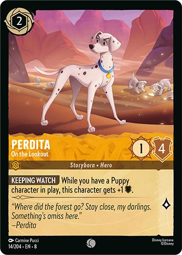Perdita - On the Lookout (14/204) [Reign of Jafar] | Game Master's Emporium (The New GME)