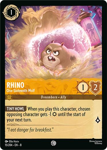 Rhino - One-Sixteenth Wolf (15/204) [Reign of Jafar] | Game Master's Emporium (The New GME)