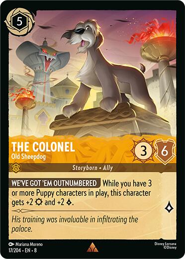 The Colonel - Old Sheepdog (17/204) [Reign of Jafar] | Game Master's Emporium (The New GME)