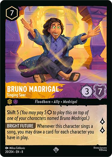Bruno Madrigal - Singing Seer (20/204) [Reign of Jafar] | Game Master's Emporium (The New GME)