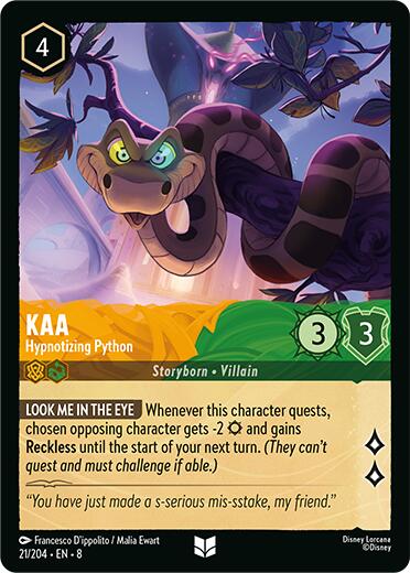 Kaa - Hypnotizing Python (21/204) [Reign of Jafar] | Game Master's Emporium (The New GME)