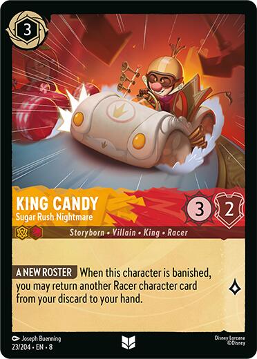 King Candy - Sugar Rush Nightmare (23/204) [Reign of Jafar] | Game Master's Emporium (The New GME)