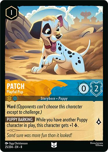 Patch - Playful Pup (25/204) [Reign of Jafar] | Game Master's Emporium (The New GME)