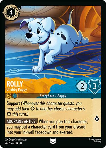 Rolly - Chubby Puppy (26/204) [Reign of Jafar] | Game Master's Emporium (The New GME)
