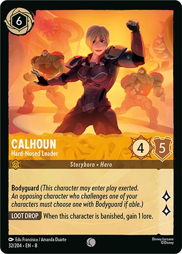Calhoun - Hard-Nosed Leader (32/204) [Reign of Jafar] | Game Master's Emporium (The New GME)