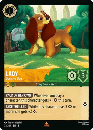 Lady - Decisive Dog (33/204) [Reign of Jafar] | Game Master's Emporium (The New GME)