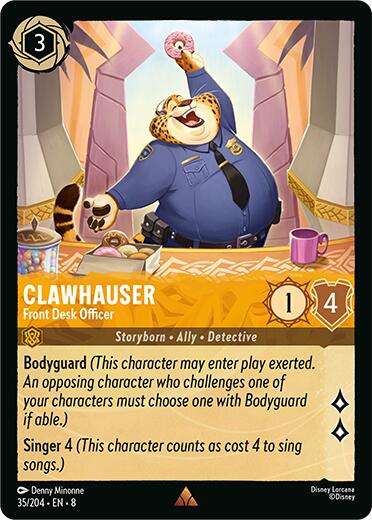 Clawhauser - Front Desk Officer (35/204) [Reign of Jafar] | Game Master's Emporium (The New GME)