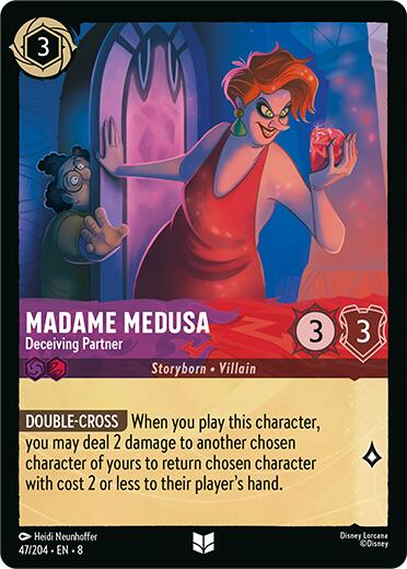Madame Medusa - Deceiving Partner (47/204) [Reign of Jafar] | Game Master's Emporium (The New GME)