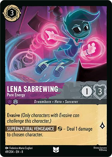 Lena Sabrewing -- Pure Energy (49/204) [Reign of Jafar] | Game Master's Emporium (The New GME)