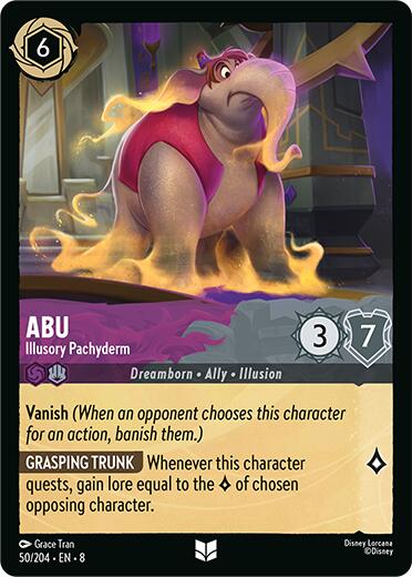 Abu - Illusory Pachyderm (50/204) [Reign of Jafar] | Game Master's Emporium (The New GME)
