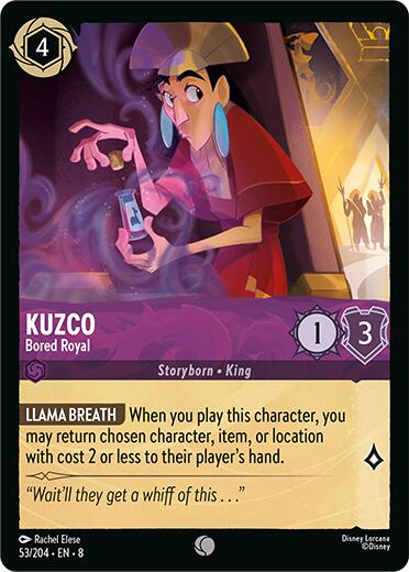 Kuzco - Bored Royal (53/204) [Reign of Jafar] | Game Master's Emporium (The New GME)