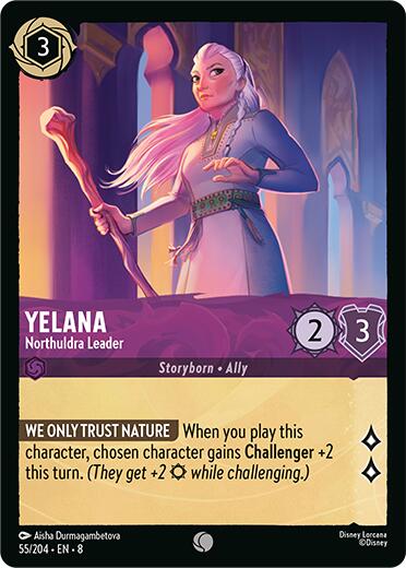 Yelana - Northuldra Leader (55/204) [Reign of Jafar] | Game Master's Emporium (The New GME)