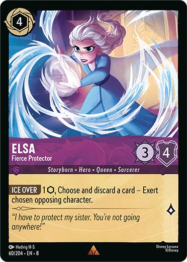 Elsa - Fierce Protector (60/204) [Reign of Jafar] | Game Master's Emporium (The New GME)