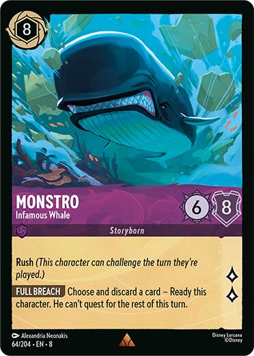 Monstro - Infamous Whale (64/204) [Reign of Jafar] | Game Master's Emporium (The New GME)