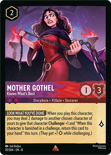 Mother Gothel - Knows What's Best (70/204) [Reign of Jafar] | Game Master's Emporium (The New GME)