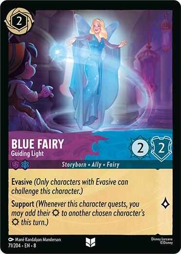 Blue Fairy - Guiding Light (71/204) [Reign of Jafar] | Game Master's Emporium (The New GME)
