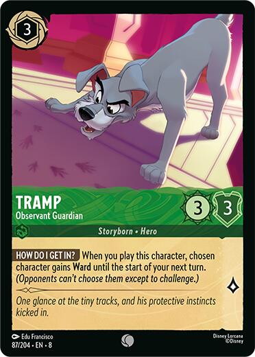 Tramp -Observant Guardian (87/204) [Reign of Jafar] | Game Master's Emporium (The New GME)