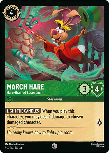 March Hare - Hare-Brained Eccentric (91/204) [Reign of Jafar] | Game Master's Emporium (The New GME)