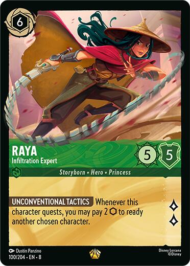 Raya - Infiltration Expert (100/204) [Reign of Jafar] | Game Master's Emporium (The New GME)