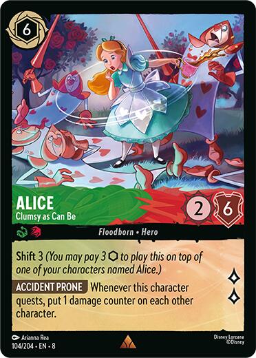 Alice - Clumsy as Can Be (104/204) [Reign of Jafar] | Game Master's Emporium (The New GME)