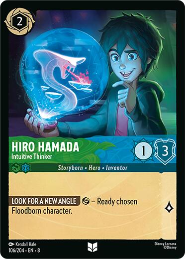 Hiro Hamada - Intuitive Thinker (106/204) [Reign of Jafar] | Game Master's Emporium (The New GME)