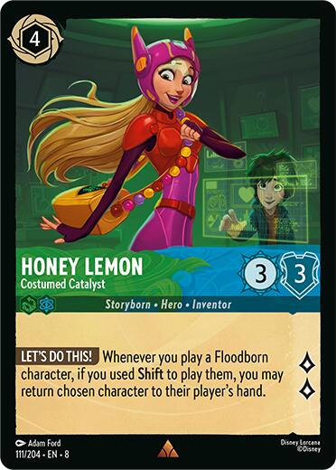 Honey Lemon - Costumed Catalyst (111/204) [Reign of Jafar] | Game Master's Emporium (The New GME)