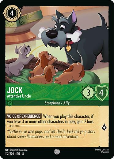 Jock - Attentive Uncle (112/204) [Reign of Jafar] | Game Master's Emporium (The New GME)