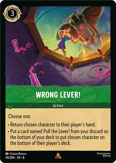 Wrong Lever! (116/204) [Reign of Jafar] | Game Master's Emporium (The New GME)