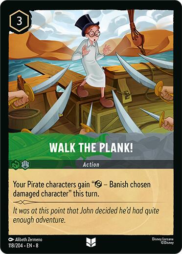 Walk the Plank (118/204) [Reign of Jafar] | Game Master's Emporium (The New GME)