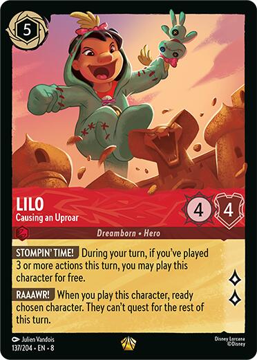 Lilo - Causing an Uproar (137/204) [Reign of Jafar] | Game Master's Emporium (The New GME)
