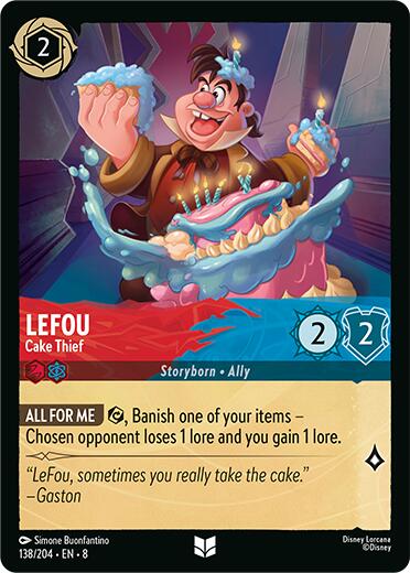 LeFou - Cake Thief (138/204) [Reign of Jafar] | Game Master's Emporium (The New GME)