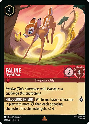 Faline - Playful Fawn (145/204) [Reign of Jafar] | Game Master's Emporium (The New GME)