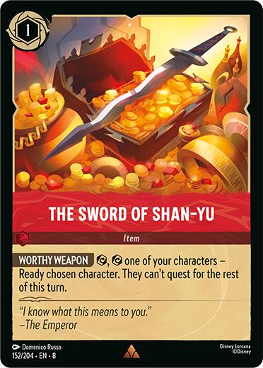 The Sword of Shan Yu (152/204) [Reign of Jafar] | Game Master's Emporium (The New GME)