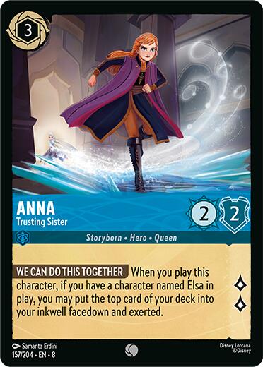 Anna - Trusting Sister (157/204) [Reign of Jafar] | Game Master's Emporium (The New GME)