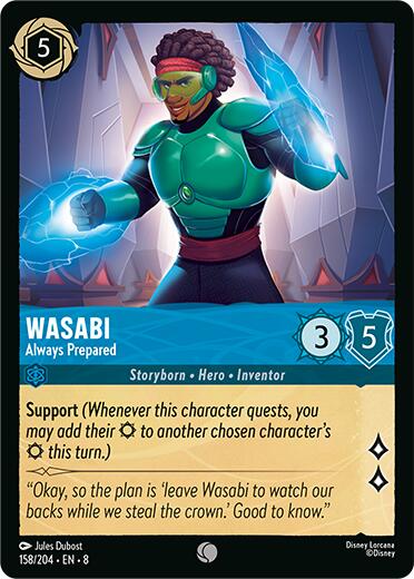 Wasabi - Always Prepared (158/204) [Reign of Jafar] | Game Master's Emporium (The New GME)