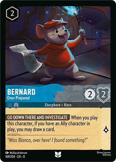 Bernard - Over Prepared (169/204) [Reign of Jafar] | Game Master's Emporium (The New GME)