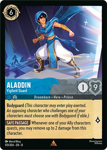 Aladdin - Vigilant Guard (170/204) [Reign of Jafar] | Game Master's Emporium (The New GME)