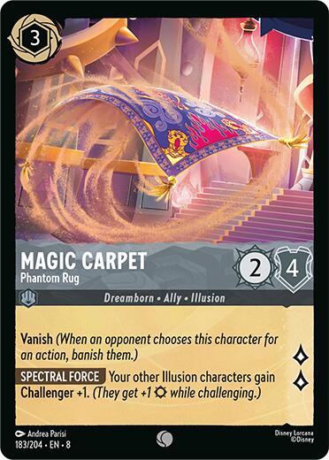 Magic Carpet - Phantom Rug (183/204) [Reign of Jafar] | Game Master's Emporium (The New GME)