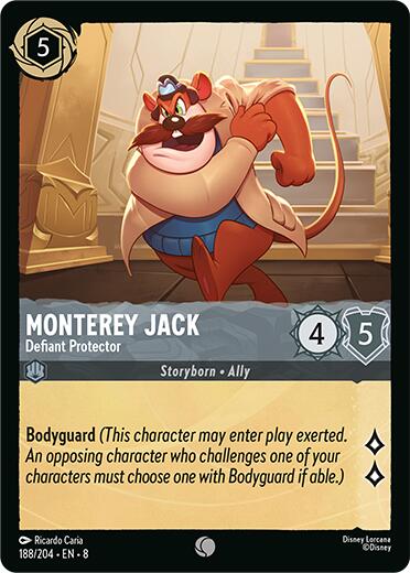 Monterey Jack - Defiant Protector (188/204) [Reign of Jafar] | Game Master's Emporium (The New GME)