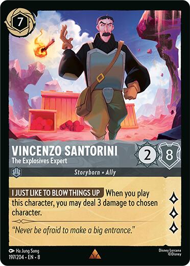 Vincenzo Santorini - The Explosives Expert (197/204) [Reign of Jafar] | Game Master's Emporium (The New GME)