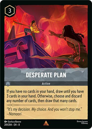 Desperate Plan (201/204) [Reign of Jafar] | Game Master's Emporium (The New GME)