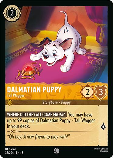 Dalmatian Puppy - Tail Wagger (38/204) [Reign of Jafar] | Game Master's Emporium (The New GME)