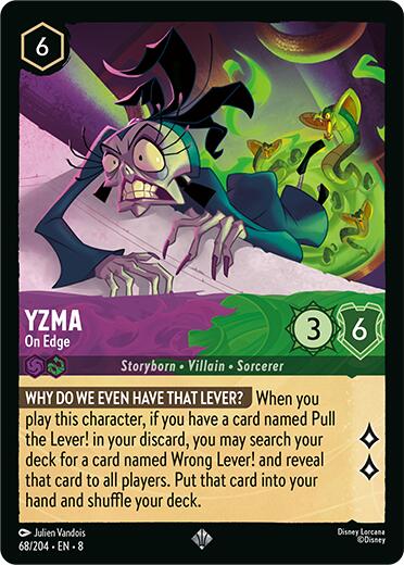 Yzma - On Edge (68/204) [Reign of Jafar] | Game Master's Emporium (The New GME)