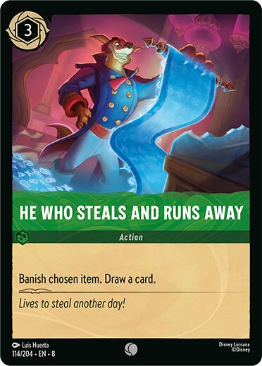 He Who Steals And Runs Away (114/204) [Reign of Jafar] | Game Master's Emporium (The New GME)