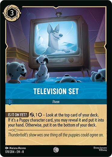 Television Set (178/204) [Reign of Jafar] | Game Master's Emporium (The New GME)