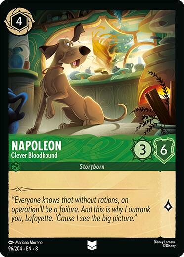 Napoleon - Clever Bloodhound (96/204) [Reign of Jafar] | Game Master's Emporium (The New GME)