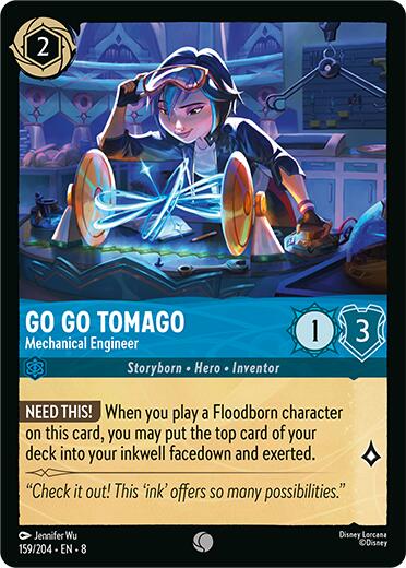 Go Go Tomago - Mechanical Engineer (159/204) [Reign of Jafar] | Game Master's Emporium (The New GME)